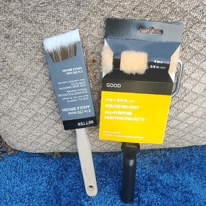 Polyester Knit Paint Brush and Roller Set -